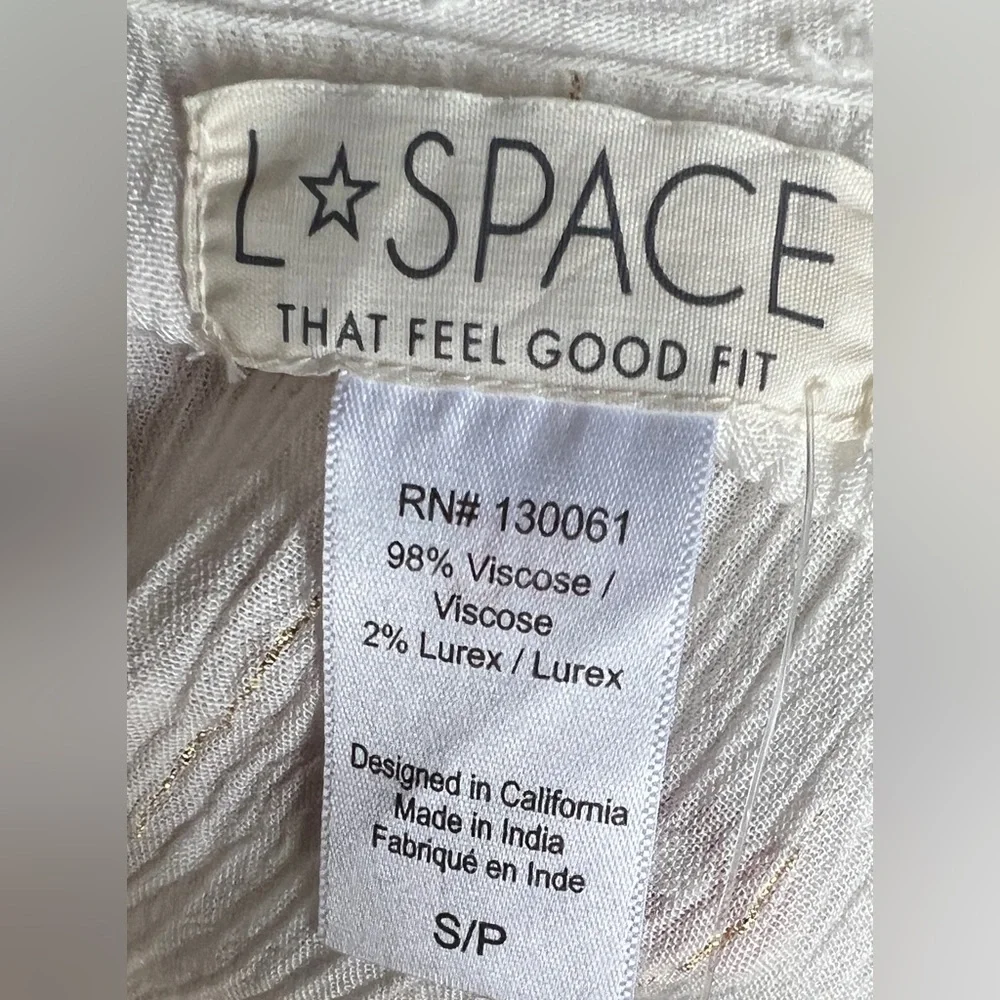 L*SPACE REVOLVE STAY GOLDEN DRESS - NWT - Picture 14 of 16